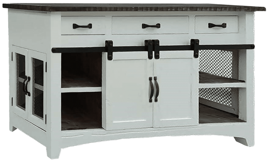 Puebla kitchen island